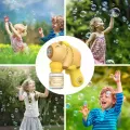 Дитячий автоматичний пістолет-кулемет для мильних бульбашок AND 363-66 • Іграшка Bubble Gun для вулиці, свят і активних ігор
