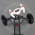 Детский электромобиль GO KART F1 с пультом и Bluetooth 390 Вт белый • Детский электрокарт GO KART F1 на аккумуляторе с пультом управления