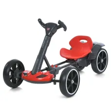Дитячий електромобіль GO KART F1 з пультом і Bluetooth 390 Вт червоний • Дитячий електрокарт GO KART F1 на акумуляторі з пультом керування Дитячий електромобіль GO KART F1 з пультом і Bluetooth 390 Вт червоний • Дитячий електрокарт GO KART F1 на акумуляторі з пультом керування