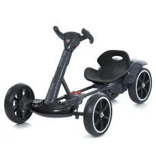 Дитячий електромобіль GO KART F1 з пультом і Bluetooth 390 Вт чорний • Дитячий електрокарт GO KART F1 на акумуляторі з пультом керуванн Дитячий електромобіль GO KART F1 з пультом і Bluetooth 390 Вт чорний • Дитячий електрокарт GO KART F1 на акумуляторі з пультом керуванн