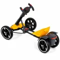 Дитячий електромобіль GO KART F1 жовтий з пультом і Bluetooth 390 Вт • Дитячий електрокарт GO KART F1 на акумуляторі з EVA-колесами, музикою та пультом керування жовтий