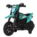 Дитячий електромотоцикл Cool Mountain 26X-130 зелений з LED і музикою • Дитячий електричний мотоцикл Cool Mountain 26X-130 з пультом, USB та акумулятором зелений
