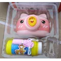 Детский фотоаппарат для мыльных пузырей Bubble Camera Генератор мыльных пузырей