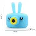 Детский фотоаппарат Зайчик Baby Photo Camera Rabbit ∙ Детская фото видео камера ∙ Таймер ∙ Встроенные режимы с масками и стикерами
