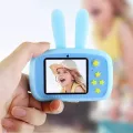 Детский фотоаппарат Зайчик Baby Photo Camera Rabbit ∙ Детская фото видео камера ∙ Таймер ∙ Встроенные режимы с масками и стикерами