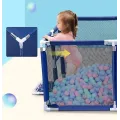 Детский игровой манеж NX-21 синий 180х120 см • Большой манеж для ребенка NX-21 для игр дома и детской комнаты