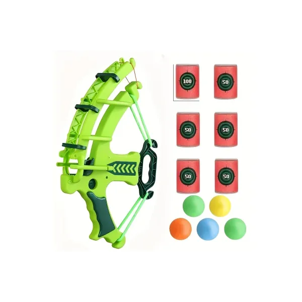 Детский игровой набор для стрельбы из лука • Игрушечный лук со стрелами для активных игр, развития меткости, координации и увлекательного детского досуга