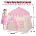 Детская игровая палатка Tipi Baby Tent · Складной домик – шатер для ребенка · Розовый / Синий