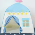 Детская игровая палатка Tipi Baby Tent · Складной домик – шатер для ребенка · Розовый / Синий