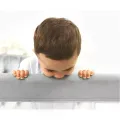 Дитячий манеж 150×150 см з 10 кульками сірий • Ігровий манеж для дітей 150×150 см з комплектом із 10 кульок для дому