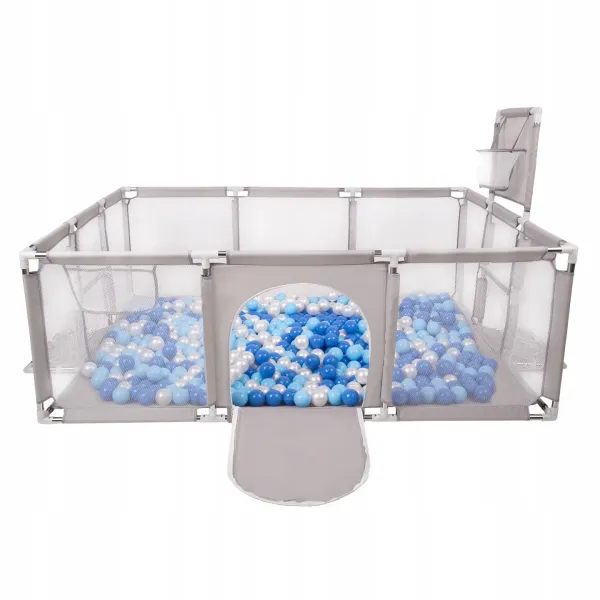 Детский манеж с шариками 30 шт 180×120 см ∙ Манеж игровой площадка Kids Lionelo для детей