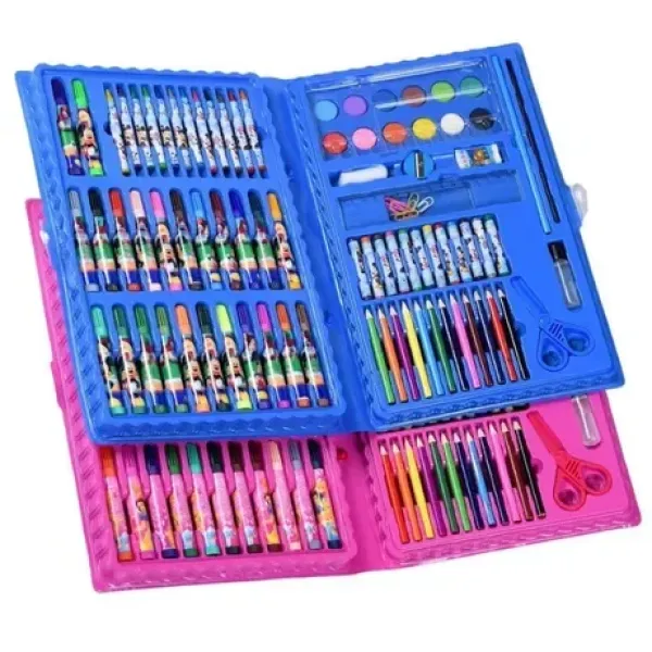 Детский набор для рисования, 86 предметов ∙ Набор для творчества в пенале