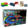 Детский набор MAGIC TRACKS 360 Mega Set Гибкая игрушечная дорога - автотрек конструктор + 2 машинки