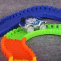 Детский набор MAGIC TRACKS 360 Mega Set Гибкая игрушечная дорога - автотрек конструктор + 2 машинки