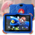 Детский планшет Kidiby K85 в прорезиненной крышке с Wi-Fi на Android 7 дюймов • Детский Android планшет в защитном чехле для игр, обучения, мультфильмов и подарка ребенку