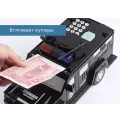 Детский сейф - копилка Полицейская машина CASH TRUCK с кодовым замком и отпечатком пальца