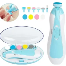 Детский триммер для ногтей 6 в 1 Маникюрный набор для детей и взрослых с насадками для шлифовки и полировки в комплекте
