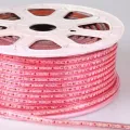 Дюралайт красный Rope-Lights SMD5050-R, 100 м, прозрачный провод • уличная светодиодная гирлянда от сети 220-240 В для праздничной подсветки фасадов, оград и витрин