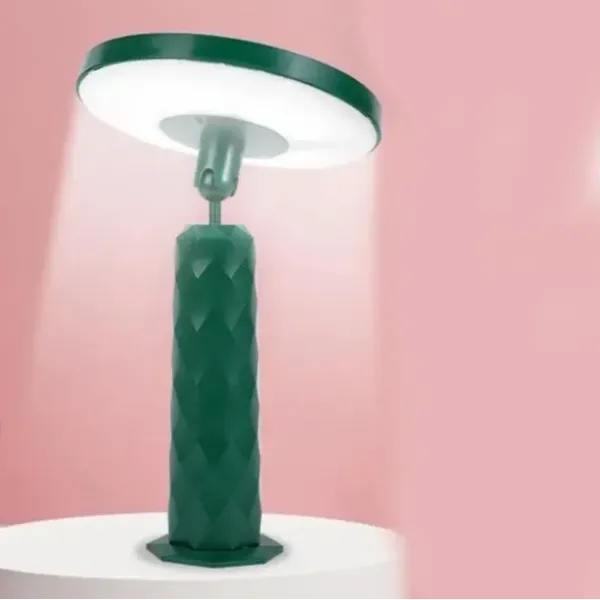 Зеркало – ночник настольное с LED подсветкой на аккумуляторе 1200 mAh · Круглое зеркало для макияжа /17001