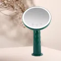 Зеркало – ночник настольное с LED подсветкой на аккумуляторе 1200 mAh · Круглое зеркало для макияжа /17001
