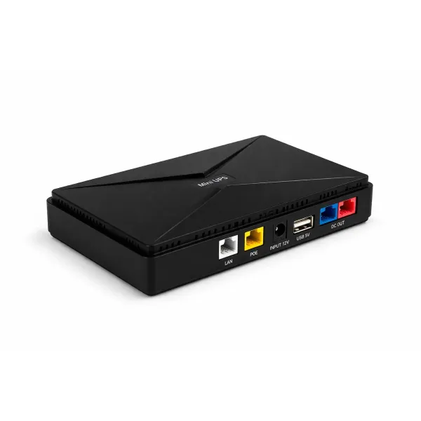 Источник бесперебойного питания Mini DC UPS для роутера и ONU • Мини ИБП 12V с USB и DC выходами для Wi-Fi, модема и камер