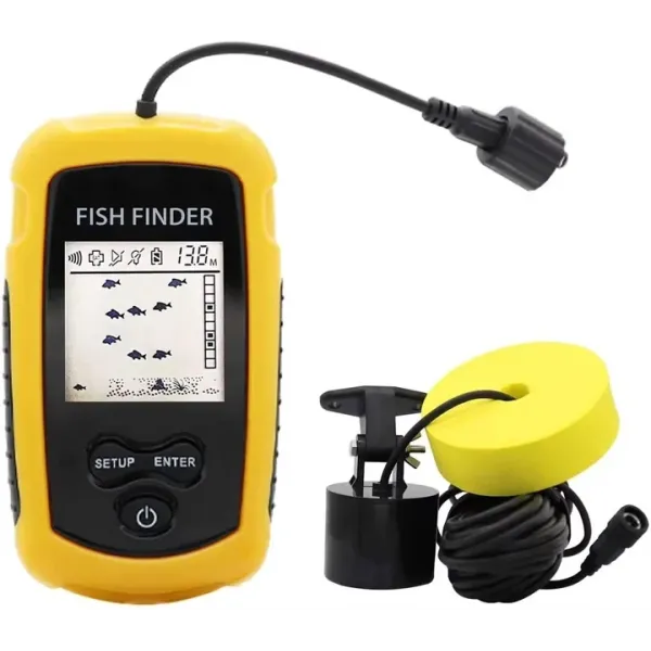 Эхолот Lucky FFC1108-1 • Компактный эхолот для рыбалки с точным сканированием