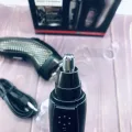 Электробритва Gemei GM 7113, 2 в 1 триммер для носа и ушей CG21 PR3