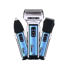 Электробритва Триммер и машинка для стрижки 3 в 1 Gemei GM-589 / мужская электробритва CG21 PR3