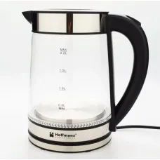 Электрочайник Hoffmans 2,2 л HM-2515 • Стеклянный чайник для чая и кофе 1800W