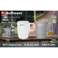 Електрочайник-каструля Hoffmans HM-2560 • Компактна електрокаструля 2 в 1 на 0,8 л і 1200 Вт для води та простих страв