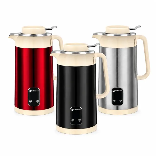 Электрочайник-термос Hoffmans HM-2571 1800 Вт • Электрический чайник 2,3 л с поддержанием температуры и колбой из нержавеющей стали
