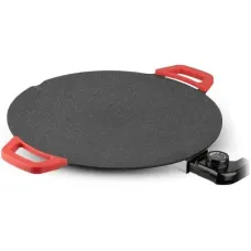 Электрогриль RAF R-5304, 36 см Электрический лист – противень с антипригарным покрытием и регулировкой температуры жарки, 1800 Вт