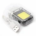 Электроимпульсная USB-зажигалка с LED фонариком • Зажигалка с фонариком Cigarette Lighter FLASHLIGHT HY8810-1 JS-C01A Type-C