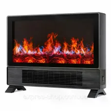 Электрокамин Flame Heater для дома • Портативный обогреватель Flame Heater с эффектом пламени, PTC-нагревом и пультом