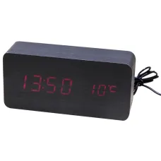 Электронные настольные часы под дерево 1299 CG10 PR3