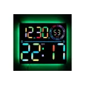 Электронные часы 6692R • Настенные и настольные LED-часы 6692R с календарем, будильником, термометром, RGB-подсветкой, пультом и USB 5V