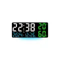 Электронные часы GH9002 • Настенные и настольные LED-часы GH9002 с календарем, будильником, температурой, влажностью, пультом и USB 5V