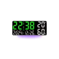 Электронные часы GH9002 • Настенные и настольные LED-часы GH9002 с календарем, будильником, температурой, влажностью, пультом и USB 5V