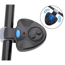 Электронный сигнализатор поклевки на прищепке на удочку YOLO Рыболовный звуковой и световой сигнал – индикатор клева Электронный сигнализатор поклевки на прищепке на удочку YOLO Рыболовный звуковой и световой сигнал – индикатор клева