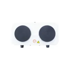 Электроплита двухконфорочная дисковая настольная электрическая плита Crownberg CB-3746 2000W