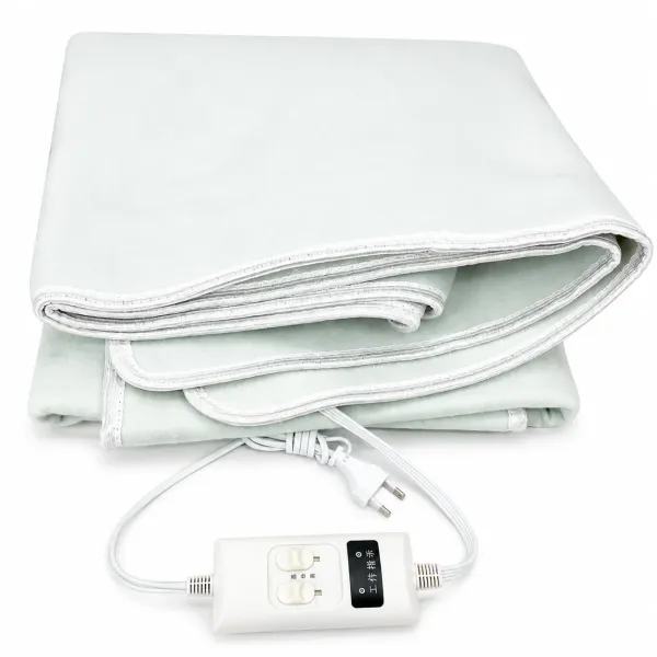 Електропростирадло Electric Blanket 150×120 см з підігрівом і 2 температурними режимами • Простирадло з електропідігрівом Electric Blanket 150×120 см 40/80 Вт для ліжка