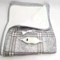 Электропростынь Electric Blanket 150×120 см с подогревом, серая клетчатая • Электрическая простынь Electric Blanket 150×120 см с 2 режимами для кровати и дачи