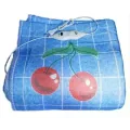 Электропростынь Electric Blanket 150×170 см с 2 режимами подогрева, клетка с вишнями • Электрическая простынь Electric Blanket 220 В с терморегулятором для кровати