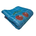 Электропростынь Electric Blanket 150×170 см с 2 режимами подогрева, клетка с вишнями • Электрическая простынь Electric Blanket 220 В с терморегулятором для кровати