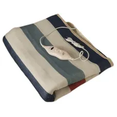Электропростынь Electric Blanket 7420 150×180 см 86 Вт с терморегулятором • Электрическая простынь с подогревом Electric Blanket 7420 220 В для двуспальной кровати, разноцветные полосы Электропростынь Electric Blanket 7420 150×180 см 86 Вт с терморегулятором • Электрическая простынь с подогревом Electric Blanket 7420 220 В для двуспальной кровати, разноцветные полосы