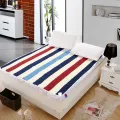 Электропростынь Electric Blanket 7420 150×180 см 86 Вт с терморегулятором • Электрическая простынь с подогревом Electric Blanket 7420 220 В для двуспальной кровати, разноцветные полосы