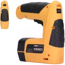 Электростеплер аккумуляторный MLD AT-ST42 для скоб и гвоздей • Степлер строительный электрический USB для мебели, обивки, ремонта и монтажных работ