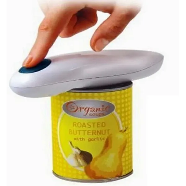 Электрический консервный нож One Touch Ван Тач ∙ Автоматическая открывалка открывашка для консервных банок