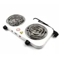Электрическая двухконфорочная плита JX-2020B ∙ Настольная спиральная электроплита, 2*1000 Вт