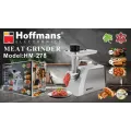 Электрическая мясорубка Hoffmans HM-278 2200 Вт с насадками • Мощная электрическая мясорубка для дома